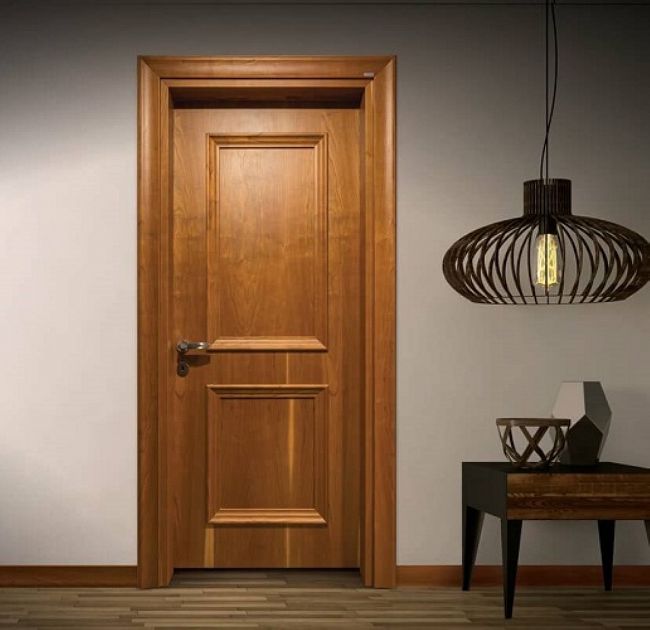 AHŞAP KAPLAMALI KAPILAR